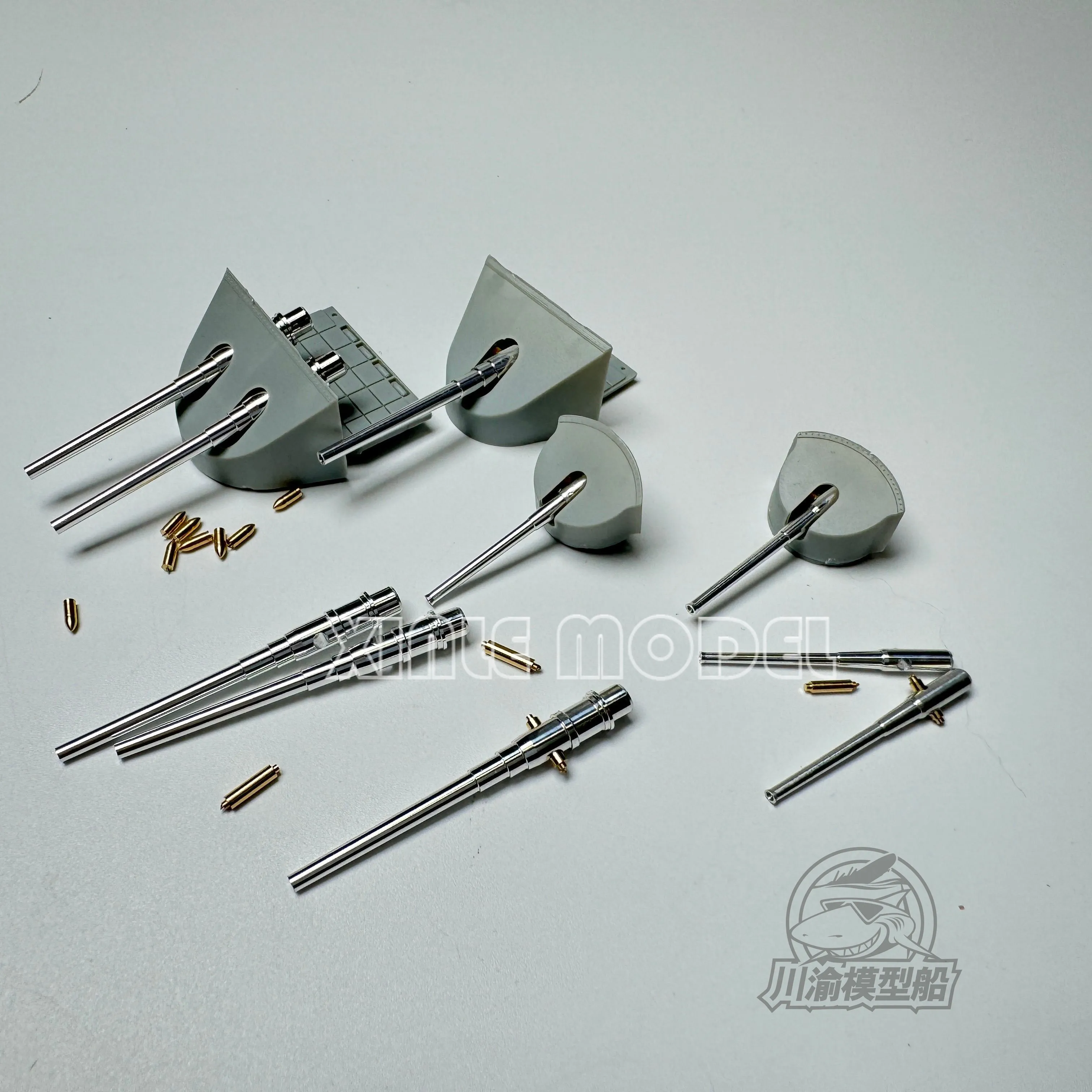 Chuanyu CYG134 1/144 Beiyang Navy Zhiyuan metal barrel shell model, suitable for Weijun KB14001,model hobby DIY accessories
Chuanyu CYG134 1/144 Beiyang Navy Zhiyuan metal barrel shell model, suitable for Weijun KB14001,model hobby DIY accessories