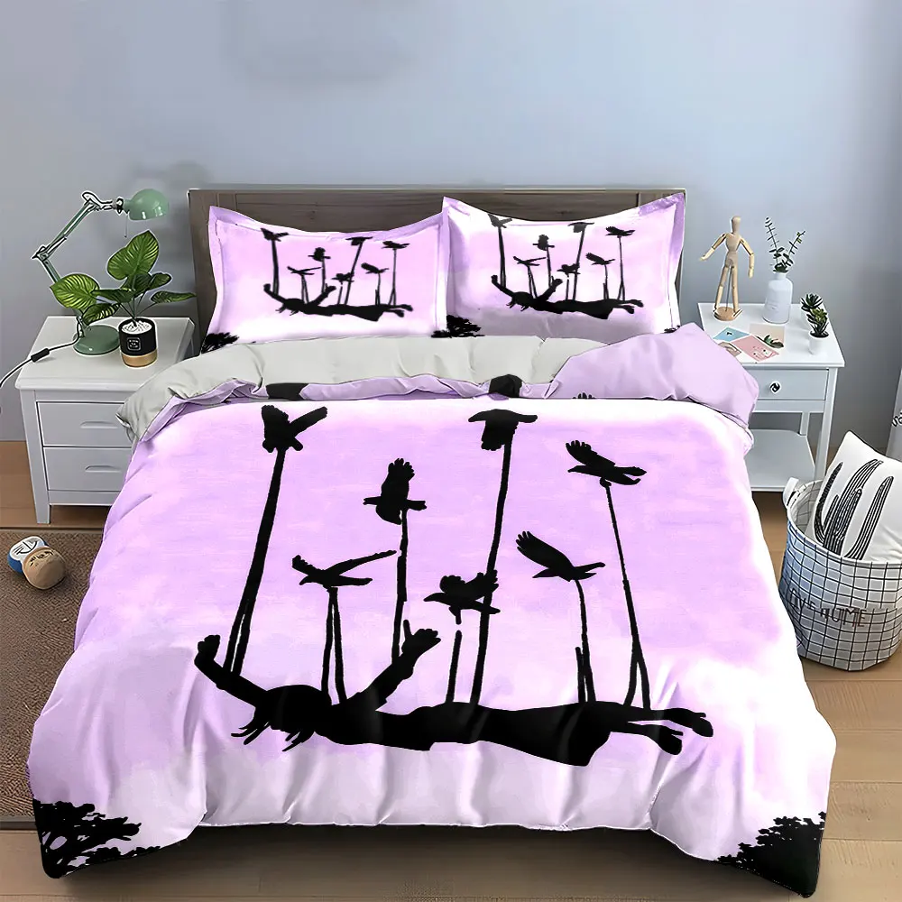 "Flying Bird Art Decor Set" Soft Comfortable Duvet Cover Bedding Set Included 1*Duvet Cover & 2*Pillowcases, gift
"Flying Bird Art Decor Set" Soft Comfortable Duvet Cover Bedding Set Included 1*Duvet Cover & 2*Pillowcases, gift