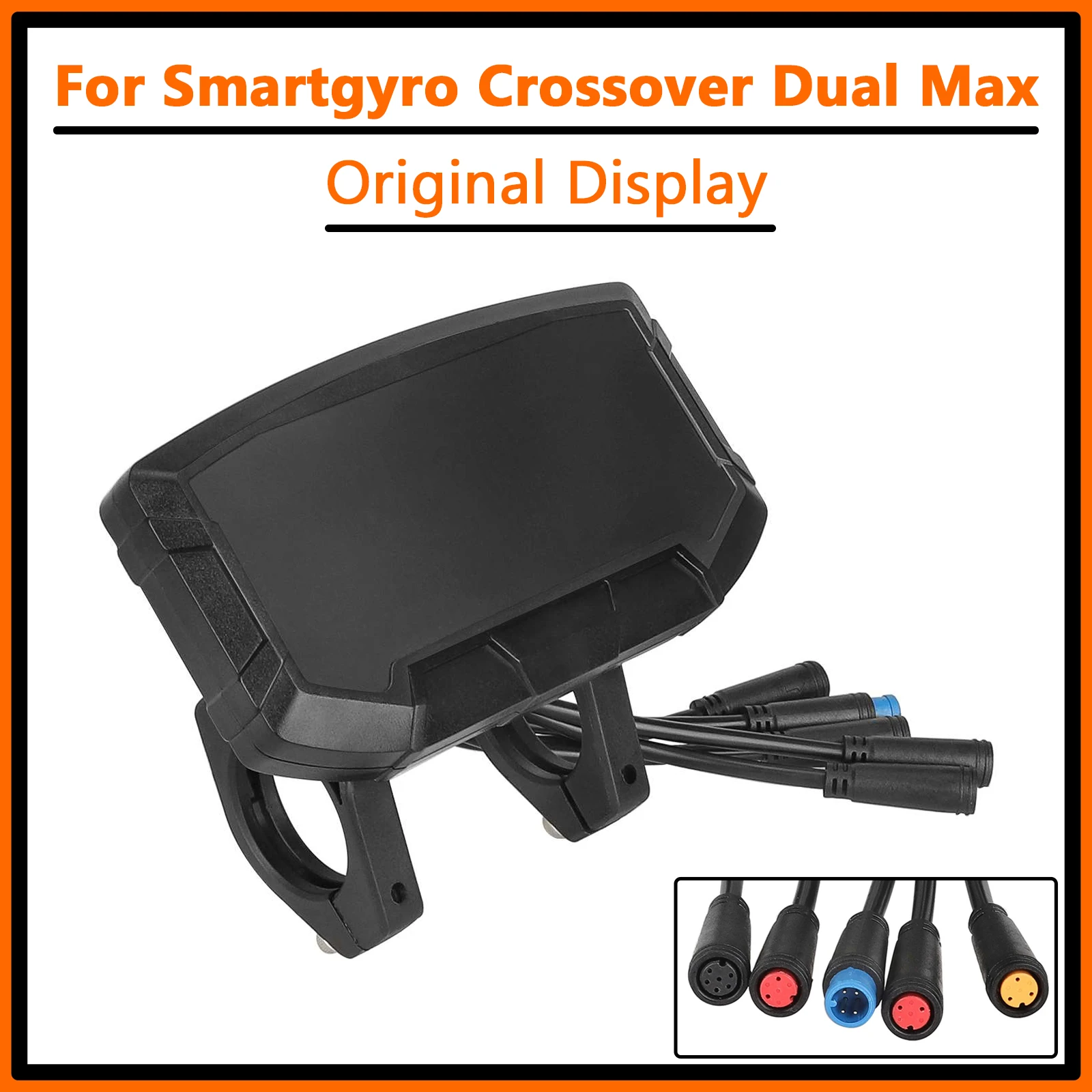 Scooter Original Display for Smartgyro Crossover Dual Max Electric Scooter LED Display Meter Speed Battery Head Display Parts
Scooter Original Display for Smartgyro Crossover Dual Max Electric Scooter LED Display Meter Speed Battery Head Display Parts
