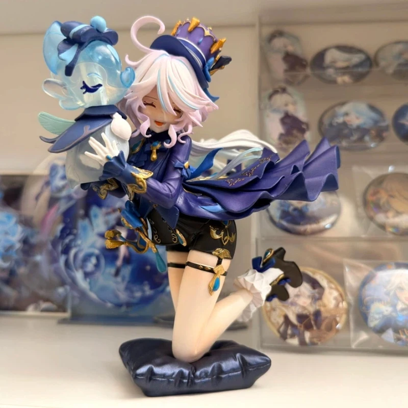 21cm Cute Charming Focalors Furina Cosplay Q Version PVC Figure Model Statue Desktop Ornament Xmas Birthday Halloween Gift
21cm Cute Charming Focalors Furina Cosplay Q Version PVC Figure Model Statue Desktop Ornament Xmas Birthday Halloween Gift
