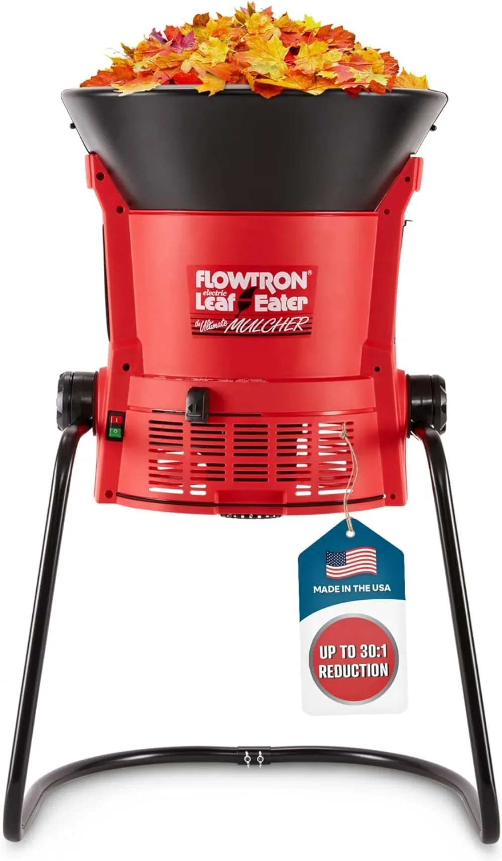 Portable Garden Grinder & Chipper for Wet/Dry Leaves, Grass & Pine Needles,Upto 30:1 Mulch Ratio, Adjustable Coarseness
Portable Garden Grinder & Chipper for Wet/Dry Leaves, Grass & Pine Needles,Upto 30:1 Mulch Ratio, Adjustable Coarseness