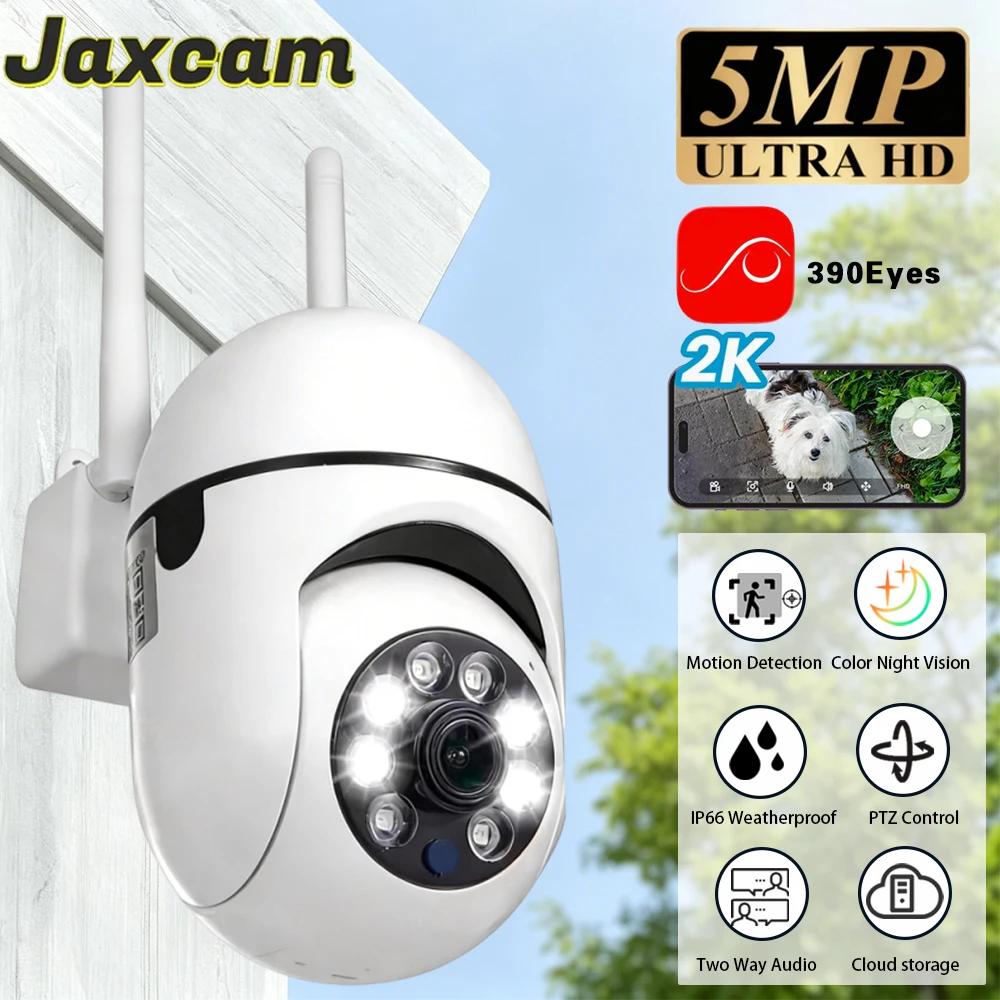 390EYES APP Wifi PTZ Camera 5MP Auto Tracking Two Way Audio Color Night Vision Outdoor Waterproof Wireless Security Camera
390EYES APP Wifi PTZ Camera 5MP Auto Tracking Two Way Audio Color Night Vision Outdoor Waterproof Wireless Security Camera