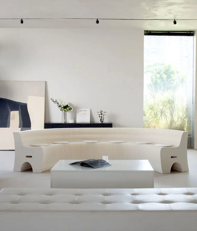 Folding sofa stool clothing store card seat living room sofa chair organ kraft paper strip special shape
Folding sofa stool clothing store card seat living room sofa chair organ kraft paper strip special shape