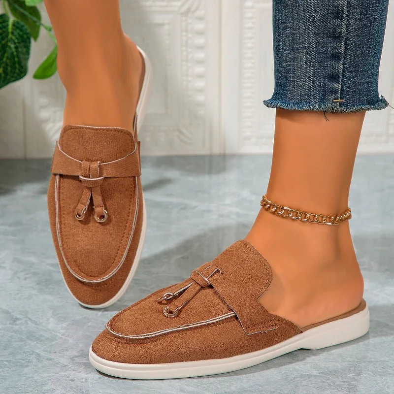 2025 New Casual Flat Bottom Lock Tassel Loafers Fashion Women Single Shoes Brand Metal Buckle Slipper Comfortable Slip on Shoes
2025 New Casual Flat Bottom Lock Tassel Loafers Fashion Women Single Shoes Brand Metal Buckle Slipper Comfortable Slip on Shoes