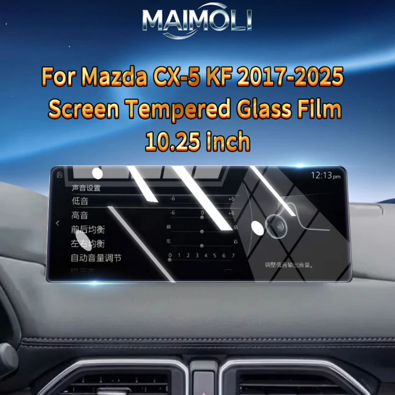 For Mazda CX-5 KF 2017-2025 Screen Protector 10.25inch Tempered Glass Film 9H Anti-Scratch HD Anti-Fingerprint Anti-Glare
For Mazda CX-5 KF 2017-2025 Screen Protector 10.25inch Tempered Glass Film 9H Anti-Scratch HD Anti-Fingerprint Anti-Glare