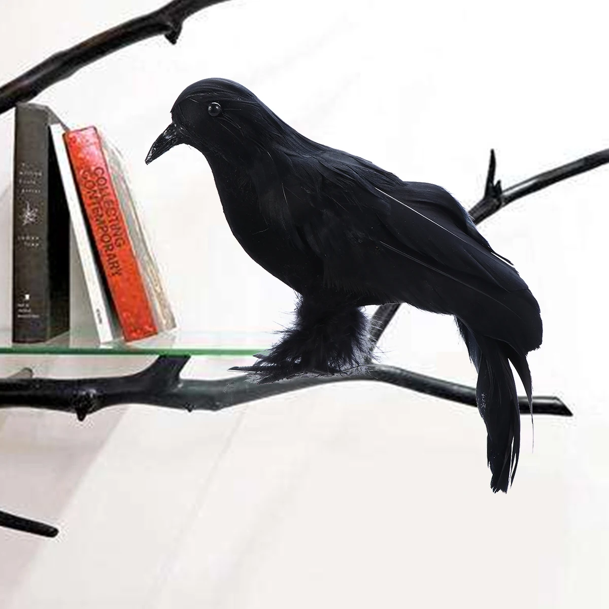 Realistic Garden Bird Decor Realistic Crow Prop Crow Statue Desk Ornament Bird Toy Prop
Realistic Garden Bird Decor Realistic Crow Prop Crow Statue Desk Ornament Bird Toy Prop