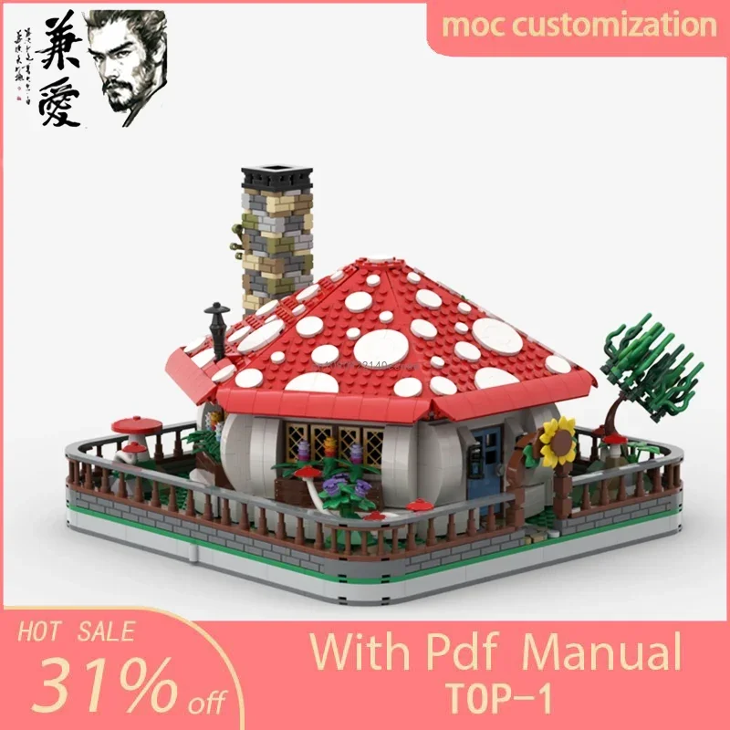 2106PCS Fairy Tale Mushroom House Building Blocks MOC Village Architecture Assemble Bricks Girl Kid Birthday Christmas Gifts
2106PCS Fairy Tale Mushroom House Building Blocks MOC Village Architecture Assemble Bricks Girl Kid Birthday Christmas Gifts