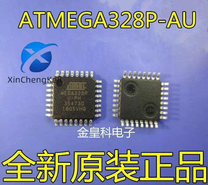 2 шт. оригинальный новый ATMEGA328P-AU MEGA328PU-PH TQFP32 8-битный микроконтроллер MCU
2 шт. оригинальный новый ATMEGA328P-AU MEGA328PU-PH TQFP32 8-битный микроконтроллер MCU