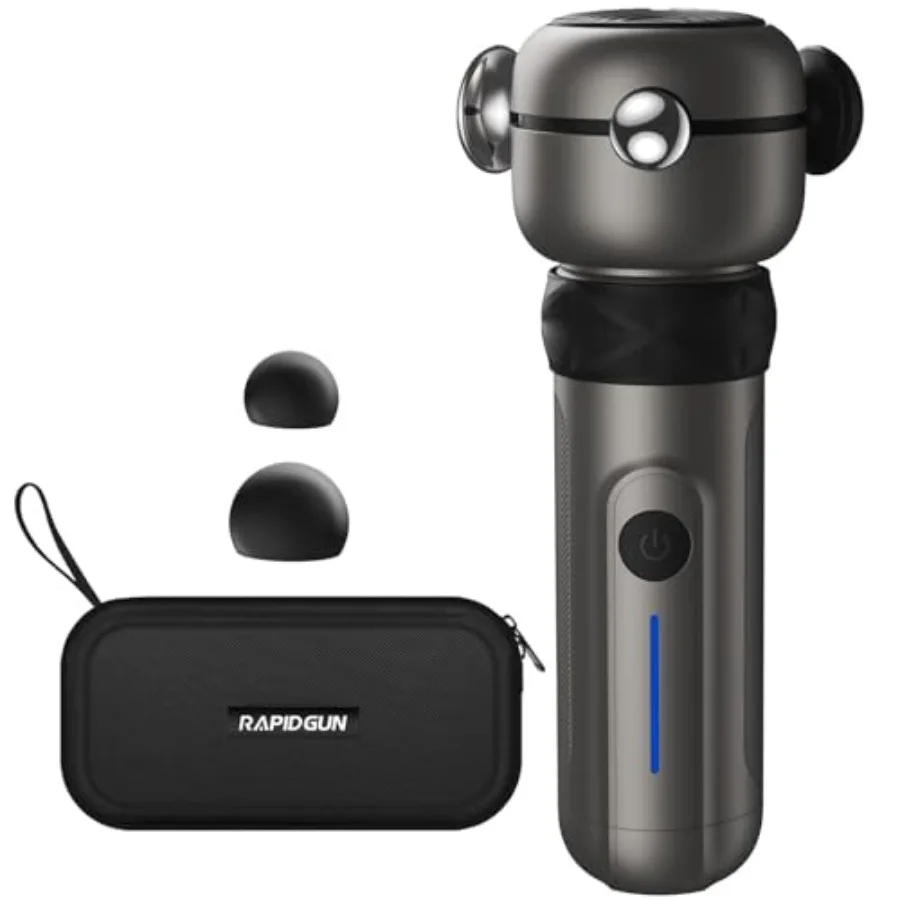 Lite Deep Tissue Therapy Massage Gun for Pain Relief and Muscle Stiffness: 6500 RPM Portable Vibrating Massager Designed for At
Lite Deep Tissue Therapy Massage Gun for Pain Relief and Muscle Stiffness: 6500 RPM Portable Vibrating Massager Designed for At