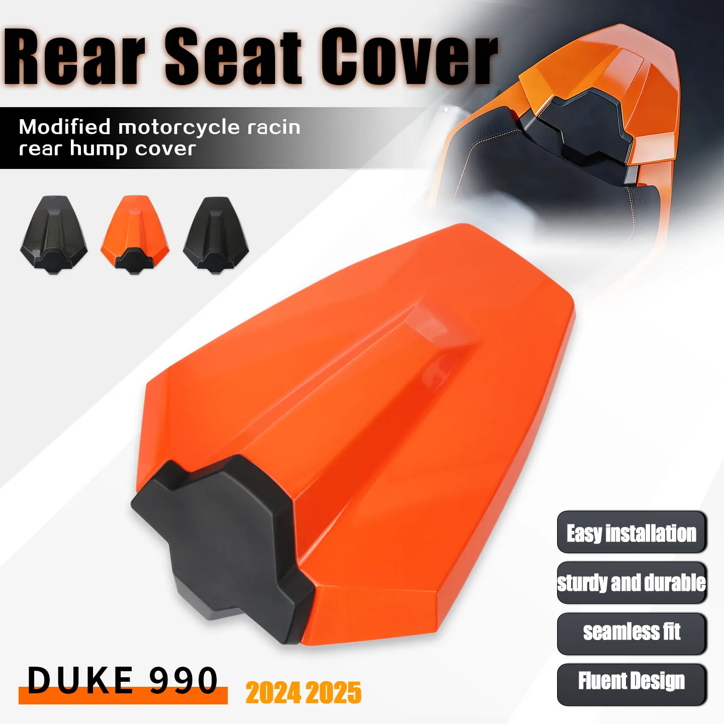 For DUKE 990 990 DUKE 2024 2025 Motorcycle Accessory Rear Passenger Pillion Solo Seat Cover Cowl Fairing Rear Hump Complete Sea
For DUKE 990 990 DUKE 2024 2025 Motorcycle Accessory Rear Passenger Pillion Solo Seat Cover Cowl Fairing Rear Hump Complete Sea