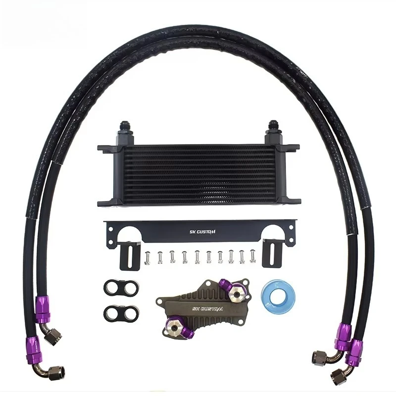 For 3.6L 2011-23 Dodge Charger Challenger Journey Jeep Grand Cherokee Wrangler Ram ProMaster Chrysler 200 300 Engine Oil Cooler
For 3.6L 2011-23 Dodge Charger Challenger Journey Jeep Grand Cherokee Wrangler Ram ProMaster Chrysler 200 300 Engine Oil Cooler
