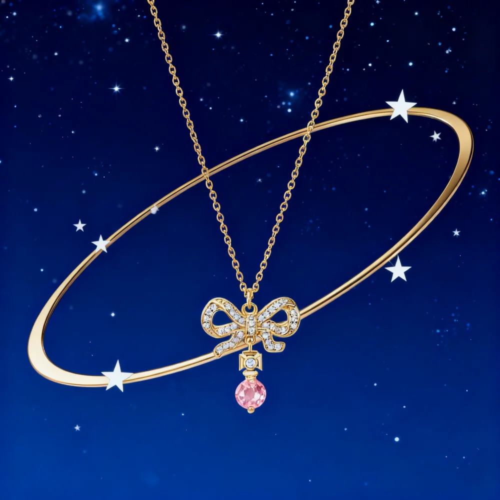 2026 New S925 Pure Silver OCTAVIE Bow Three-dimensional Necklace for Women's High-end Jewelry
2026 New S925 Pure Silver OCTAVIE Bow Three-dimensional Necklace for Women's High-end Jewelry