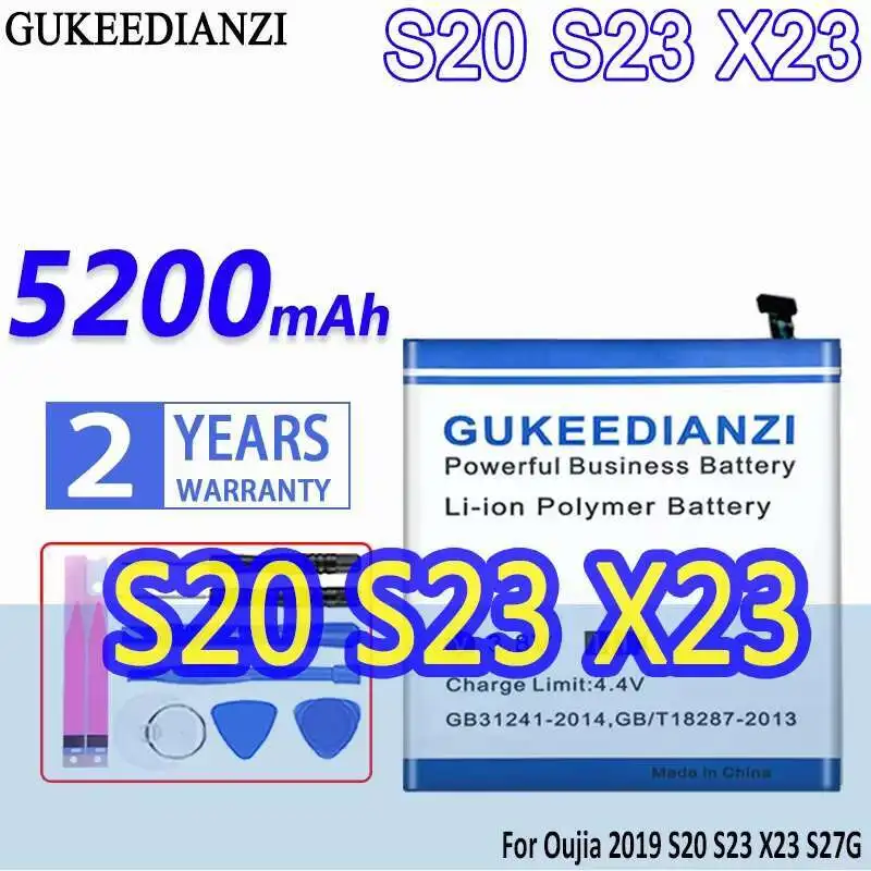Легкий аккумулятор для мобильного телефона Oujia 2019 S20 S23 X23 S27G 5200 мАч, прочный
Легкий аккумулятор для мобильного телефона Oujia 2019 S20 S23 X23 S27G 5200 мАч, прочный