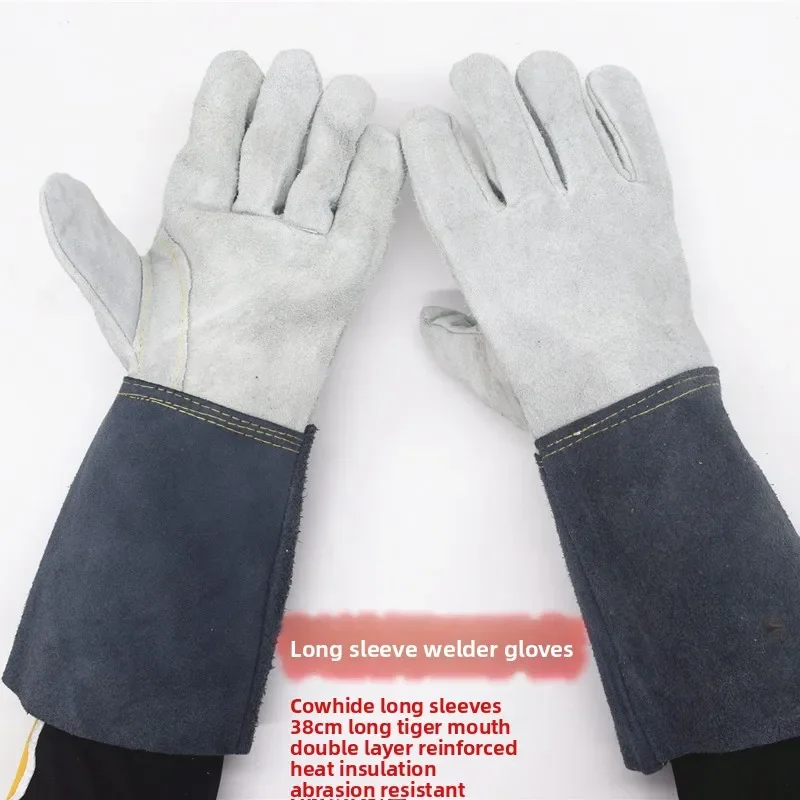 Cowhide Outdoor Protective Gloves Heat Insulation Anti-cutting Anti-thorning Camping Mountaineering Gradening Prunning welding
Cowhide Outdoor Protective Gloves Heat Insulation Anti-cutting Anti-thorning Camping Mountaineering Gradening Prunning welding
