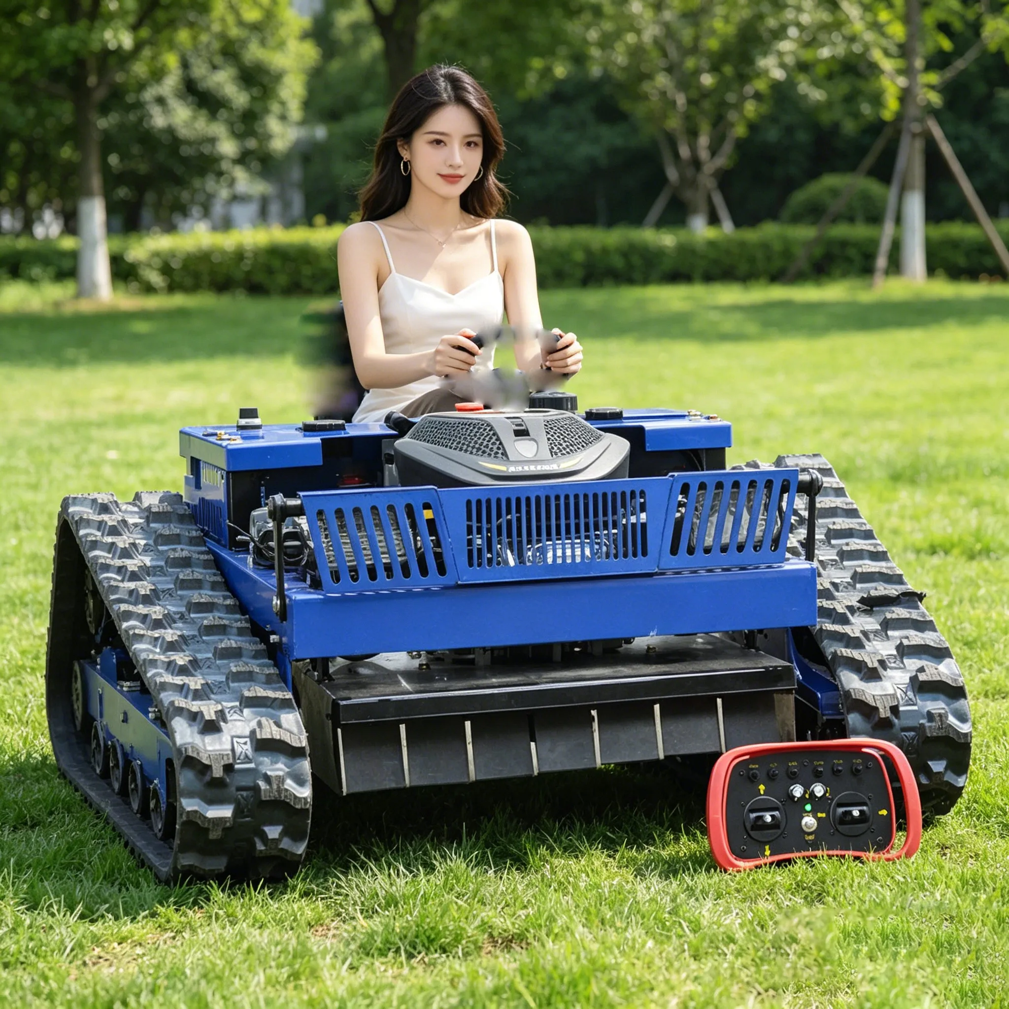 Customized remote-controlled lawn mowers and lawn harvesters for community parks and residential green spaces
Customized remote-controlled lawn mowers and lawn harvesters for community parks and residential green spaces