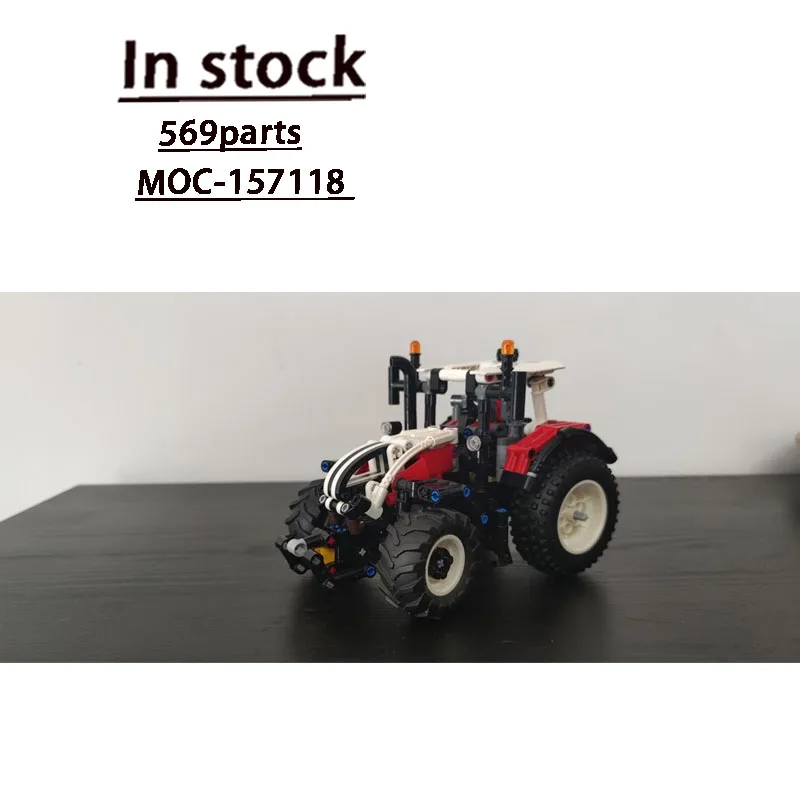 MOC-157118 Urban Farm Agriculture 1980s Tractor Building Block Model 569 Parts Creative Boys Children's Birthday Toy Gift
MOC-157118 Urban Farm Agriculture 1980s Tractor Building Block Model 569 Parts Creative Boys Children's Birthday Toy Gift