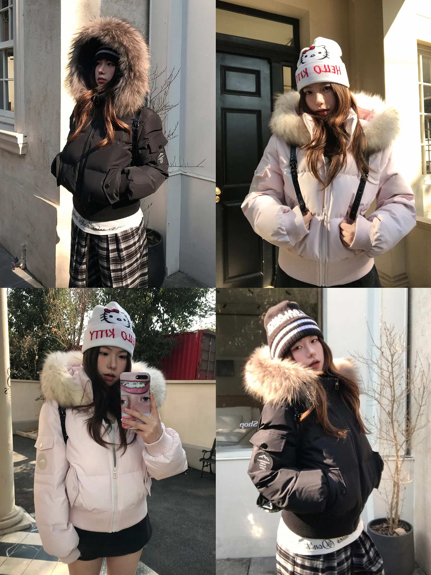 Женская короткая пуховая куртка Snowy Wildern Vegetable Orbs с капюшоном, наполнителем из 90% белого пуха, меховым воротником из кролика, повседневная теплая куртка
Женская короткая пуховая куртка Snowy Wildern Vegetable Orbs с капюшоном, наполнителем из 90% белого пуха, меховым воротником из кролика, повседневная теплая куртка