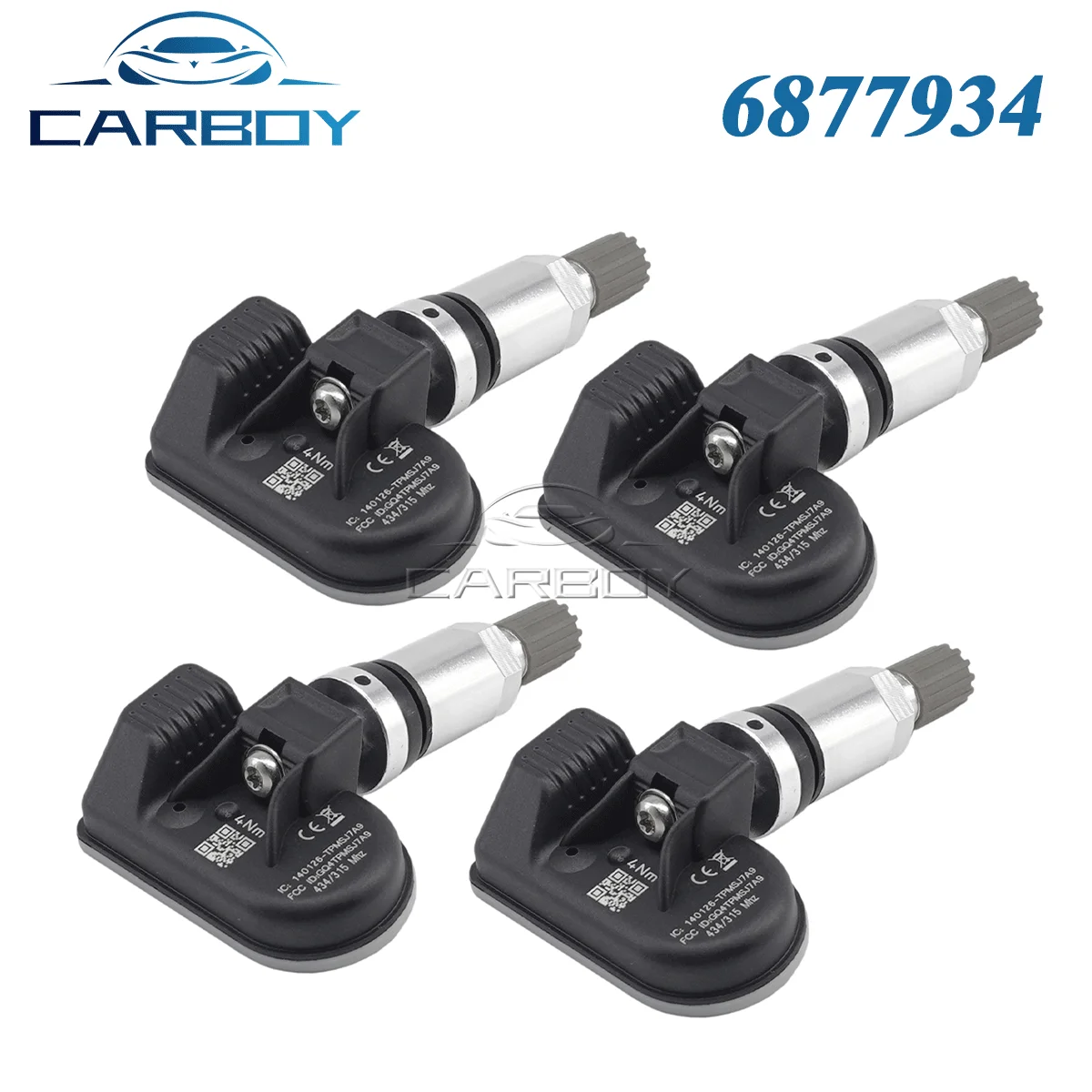 6877934 TPMS Tire Pressure Monitor Sensor For Mazda 2 2019-2020 Toyota Supra 2019-2023 Toyota Yaris Sedan 2020 315MHz
6877934 TPMS Tire Pressure Monitor Sensor For Mazda 2 2019-2020 Toyota Supra 2019-2023 Toyota Yaris Sedan 2020 315MHz
