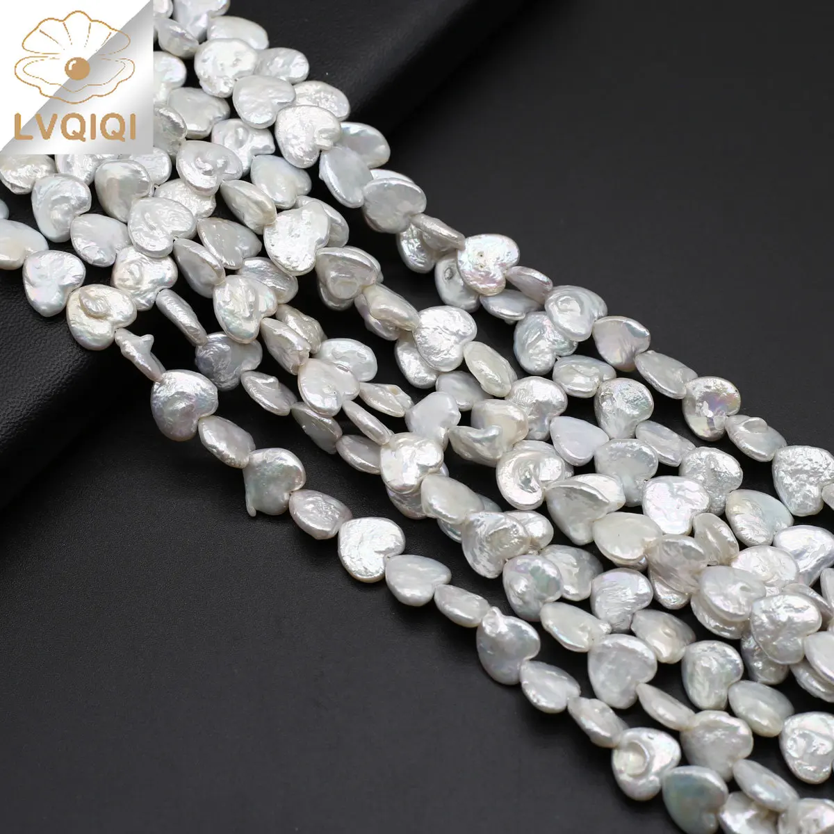 Natural Freshwater Pearls Beaded Irregular Heart Loose Spacer Beads for Jewelry Making Diy Bracelets Necklaces Accessories Gifts
Natural Freshwater Pearls Beaded Irregular Heart Loose Spacer Beads for Jewelry Making Diy Bracelets Necklaces Accessories Gifts