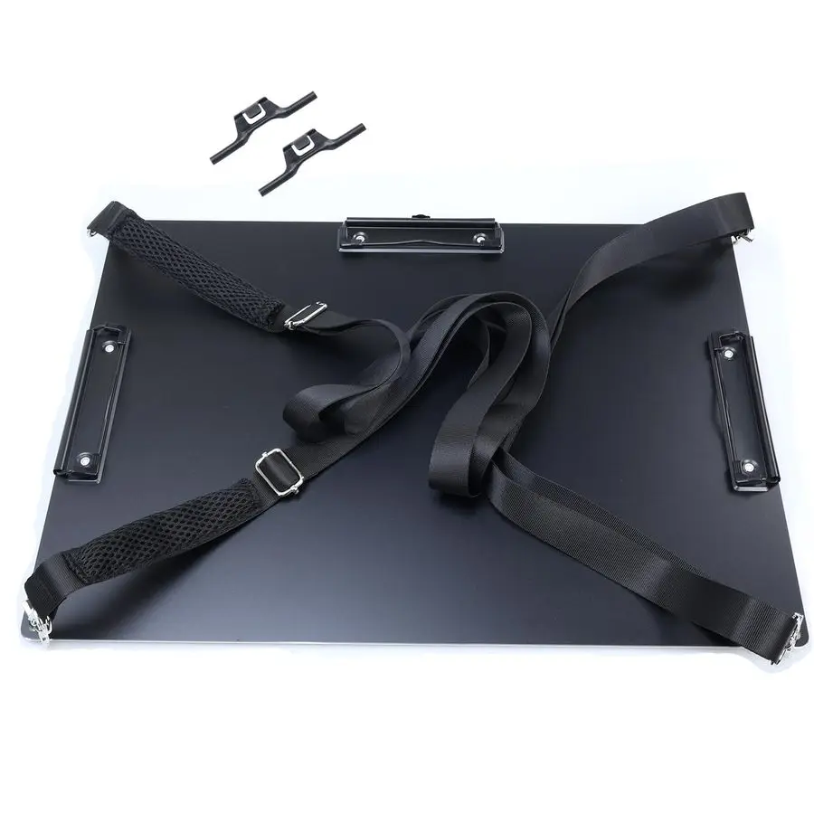 Clips Work Clipboards,Black Metal Aluminum Portable Field Clip Board,A312.6X17.7 HeavyDuty Large Clipboard with 2 Shoulder Strap
Clips Work Clipboards,Black Metal Aluminum Portable Field Clip Board,A312.6X17.7 HeavyDuty Large Clipboard with 2 Shoulder Strap