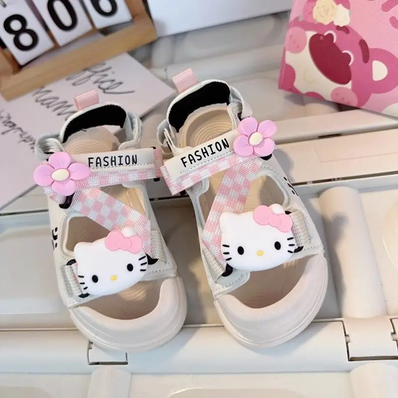 2025 Summer Kawaii Sanrio Hello Kitty Anime Princess Casual Shoes Cute Cartoon Girls Sports Sandals Lovely Gifts for Kids
2025 Summer Kawaii Sanrio Hello Kitty Anime Princess Casual Shoes Cute Cartoon Girls Sports Sandals Lovely Gifts for Kids