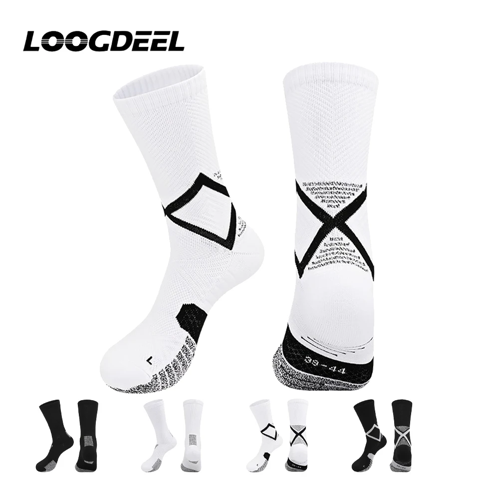 Loogdeel 1PCS Men's Mid-calf Non-slip Soccer Socks With Wear-resistant Terry SoleBreathable Training Sports Socks
Loogdeel 1PCS Men's Mid-calf Non-slip Soccer Socks With Wear-resistant Terry SoleBreathable Training Sports Socks