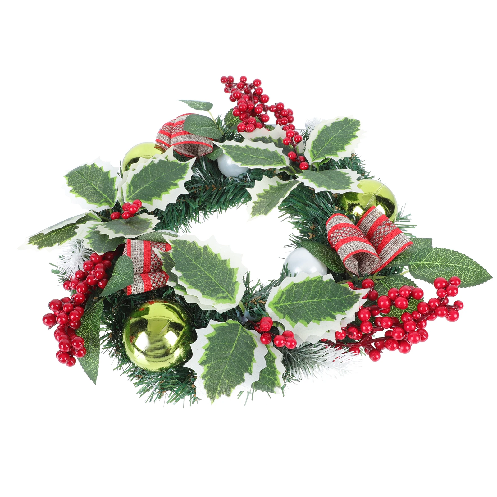Christmas Wreath Decor Artificial Festive Hope Blessing Hanging Wall Door PP Material Lifelike Indoor New Year Holiday Ornament
Christmas Wreath Decor Artificial Festive Hope Blessing Hanging Wall Door PP Material Lifelike Indoor New Year Holiday Ornament