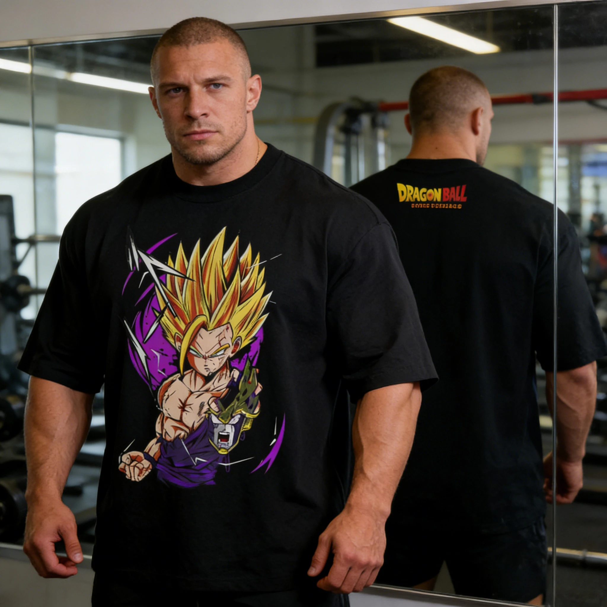 Футболка унисекс «Драгон Болл» 2026 года, летняя, 100% хлопок, оверсайз, для спортзала и повседневной носки, семейный комплект, винтажный топ
Футболка унисекс «Драгон Болл» 2026 года, летняя, 100% хлопок, оверсайз, для спортзала и повседневной носки, семейный комплект, винтажный топ