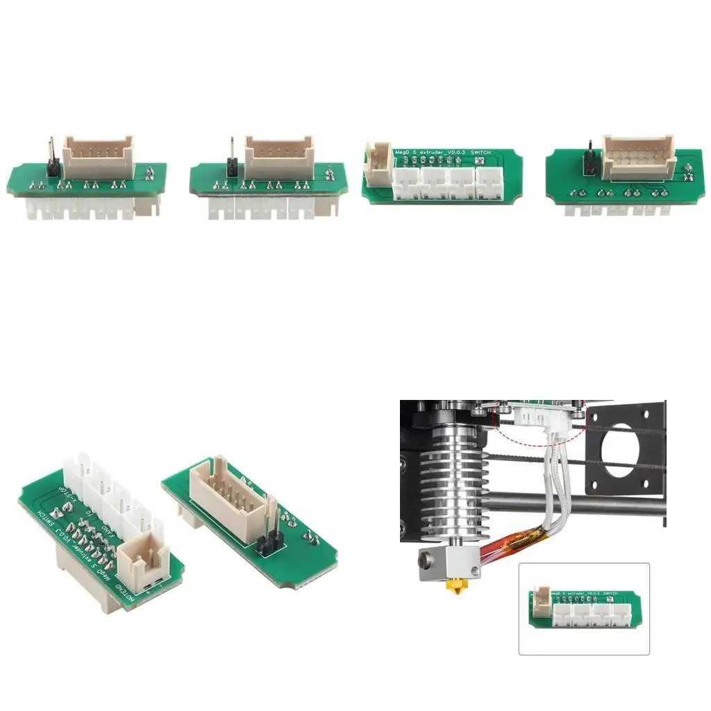 31BA Thermistor Transfer Adapters Board для Megai3 -принтер улучшить качество печати
31BA Thermistor Transfer Adapters Board для Megai3 -принтер улучшить качество печати