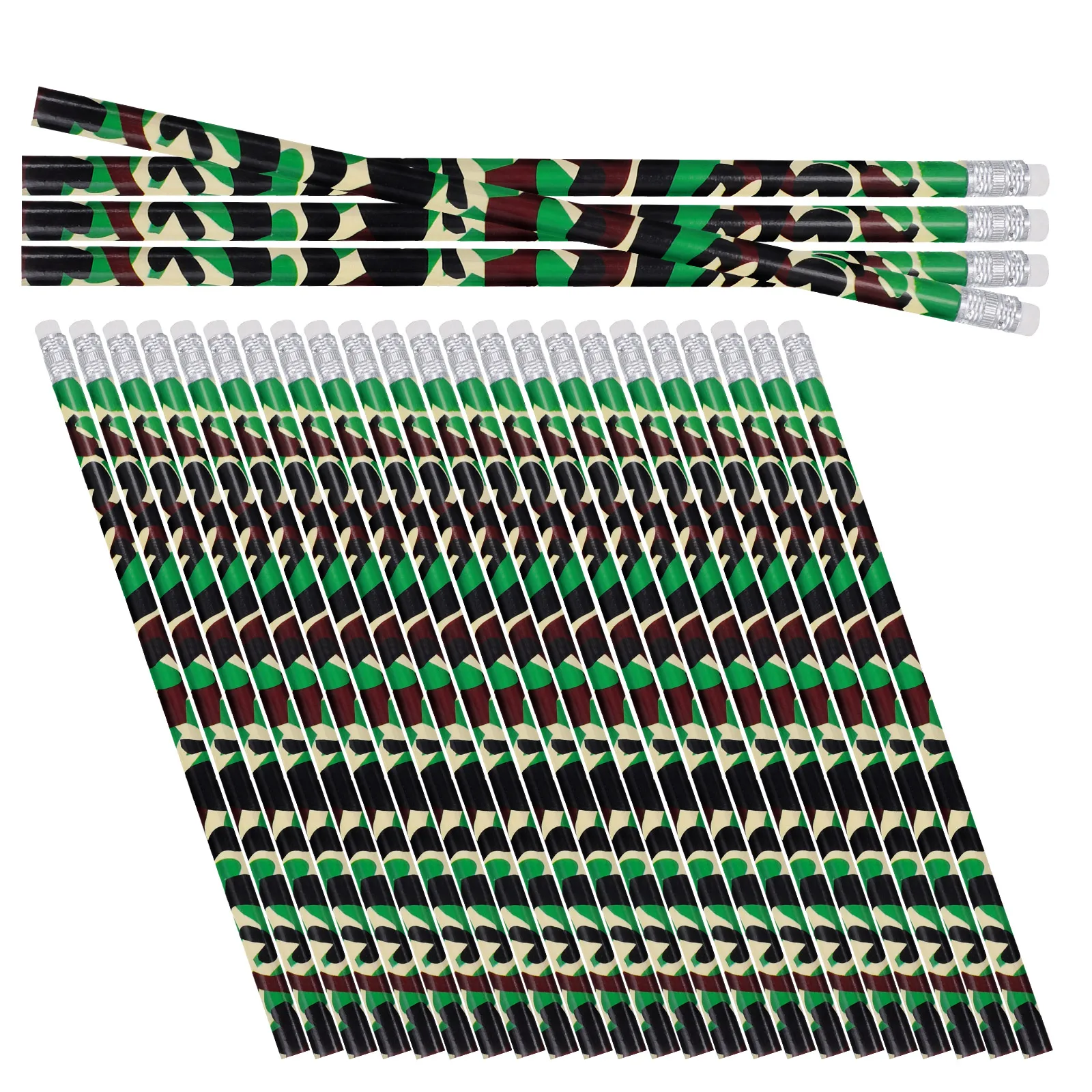 50 Pcs Camouflage Bulk Wood Kids School Supplies Personalized Pencils Party Favors Wooden Pencils Teachers Class Reward
50 Pcs Camouflage Bulk Wood Kids School Supplies Personalized Pencils Party Favors Wooden Pencils Teachers Class Reward