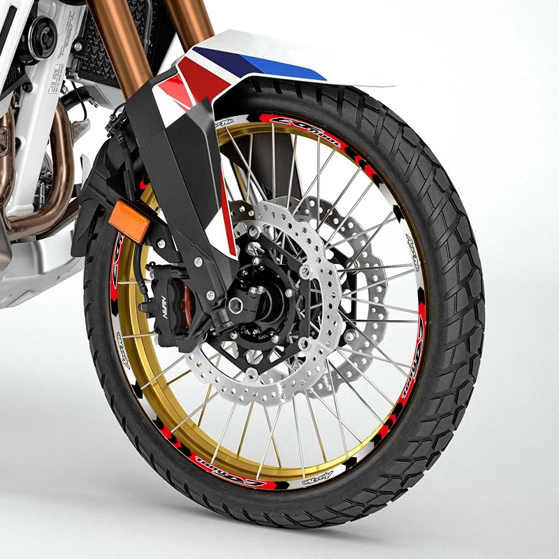 Motorcycle Accessories Wheel Hub Stripes Sticker Rim Reflective Decals For CRF1100L AfricaTwin crf 1100i
Motorcycle Accessories Wheel Hub Stripes Sticker Rim Reflective Decals For CRF1100L AfricaTwin crf 1100i