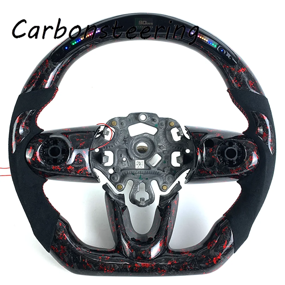Custom Real Forged Carbon Fiber Cars Steering Wheel with LED for BMW Mini Cooper R55 R56 R57 R58 R59 F54 F55 F56 F57 F60 R50 JCW
Custom Real Forged Carbon Fiber Cars Steering Wheel with LED for BMW Mini Cooper R55 R56 R57 R58 R59 F54 F55 F56 F57 F60 R50 JCW