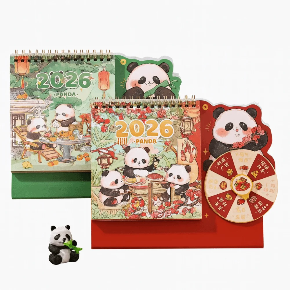 Useful Panda Desktop Paper Calendar Chinese Style Yearly Planner Scheduler Notebook Multi-function Agenda Organizer Home Decor
Useful Panda Desktop Paper Calendar Chinese Style Yearly Planner Scheduler Notebook Multi-function Agenda Organizer Home Decor