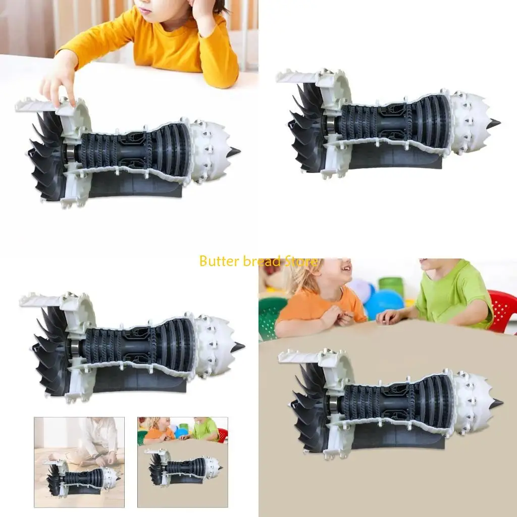 W89C High Simulation Airplanes Engine Model Toy Mechanical Science Desktop Ornaments Engine Model Kits, Turbofan Engine Model
W89C High Simulation Airplanes Engine Model Toy Mechanical Science Desktop Ornaments Engine Model Kits, Turbofan Engine Model