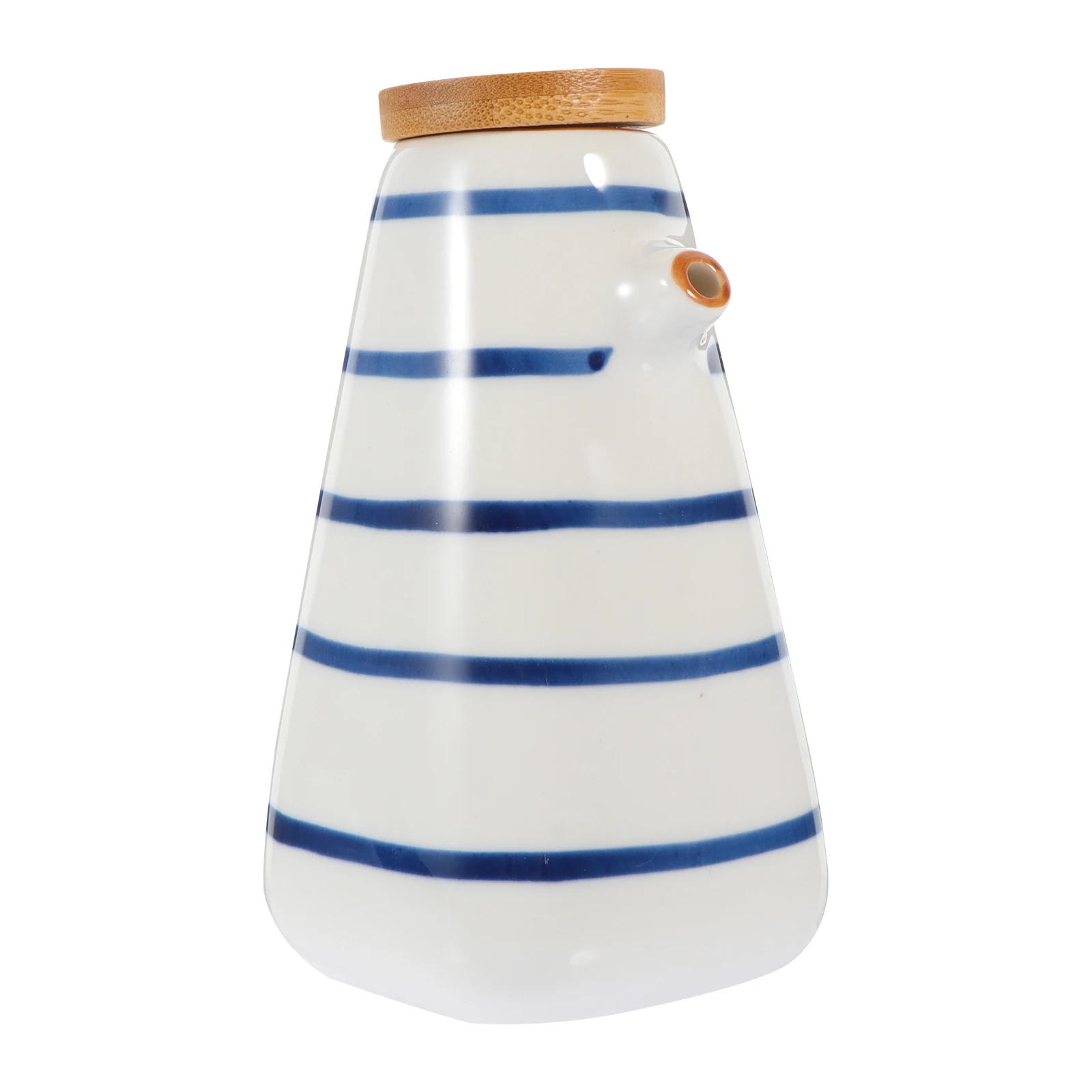 Japanese Style Ceramic Vinegar Bottle Condiment Jar Lidded Sauce Holder Oil Container Kitchen Gadget Soy Sauce Dispenser
Japanese Style Ceramic Vinegar Bottle Condiment Jar Lidded Sauce Holder Oil Container Kitchen Gadget Soy Sauce Dispenser
