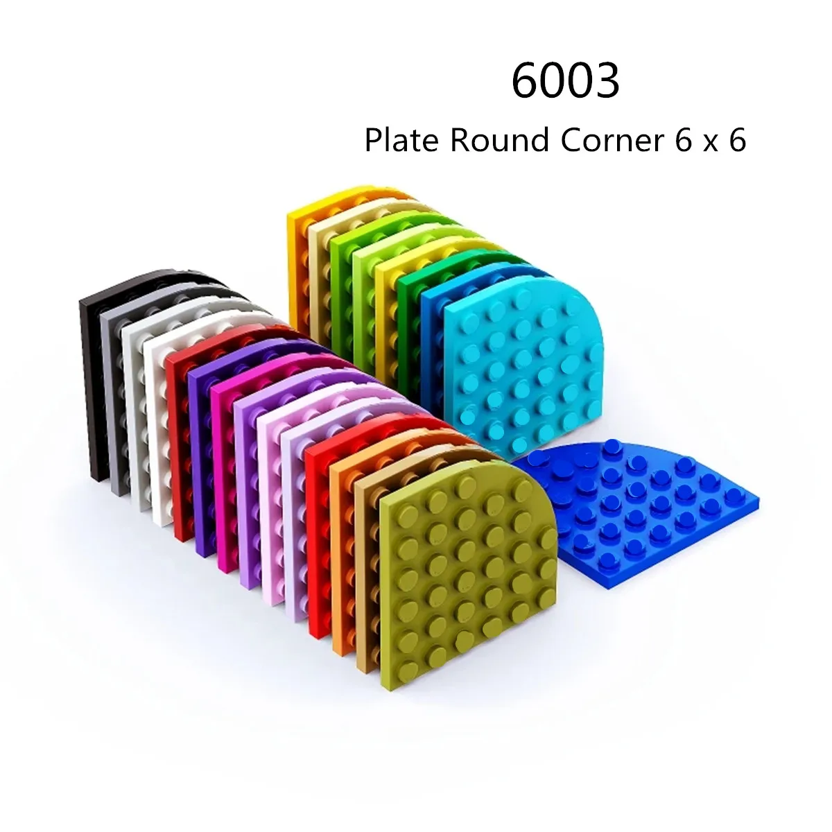 1 Pcs Buildings Blocks 6003 Plate Round Corner 6 x 6 Collections Bulk Modular GBC MOC Set Compatible
1 Pcs Buildings Blocks 6003 Plate Round Corner 6 x 6 Collections Bulk Modular GBC MOC Set Compatible