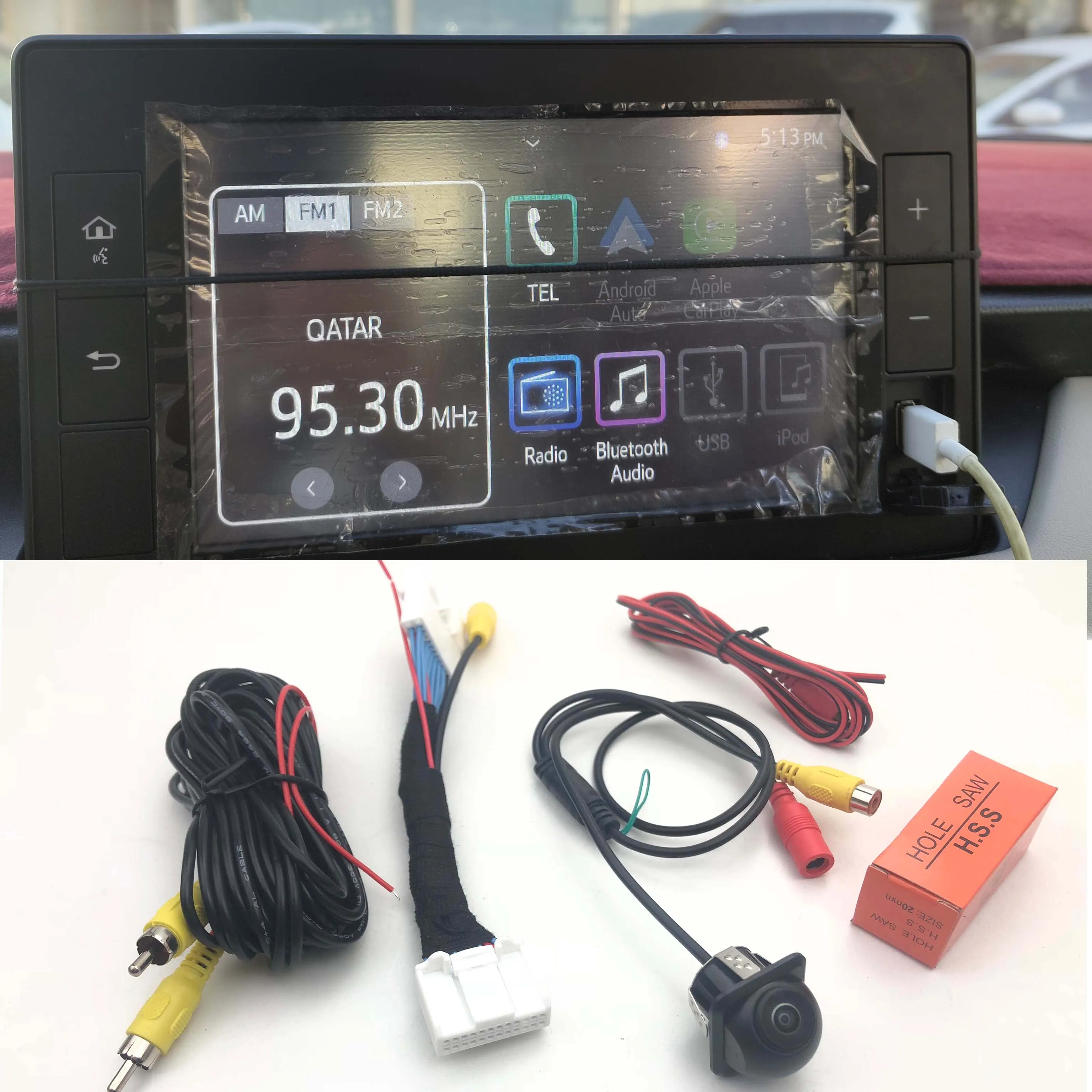 VKAUTO For Toyota Yaris 2024 2025 for DENSO TEN TNO020A Unit Add After-Market Camera CCD HD Parking Backup Reversing Camera
VKAUTO For Toyota Yaris 2024 2025 for DENSO TEN TNO020A Unit Add After-Market Camera CCD HD Parking Backup Reversing Camera