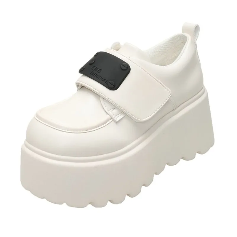 New Luxury Women Leather Chunky Sneakers Loafers Nop-slip 10CM High Heels Platform Autumn Casual Walking Shoes Flats Woman Boot
New Luxury Women Leather Chunky Sneakers Loafers Nop-slip 10CM High Heels Platform Autumn Casual Walking Shoes Flats Woman Boot