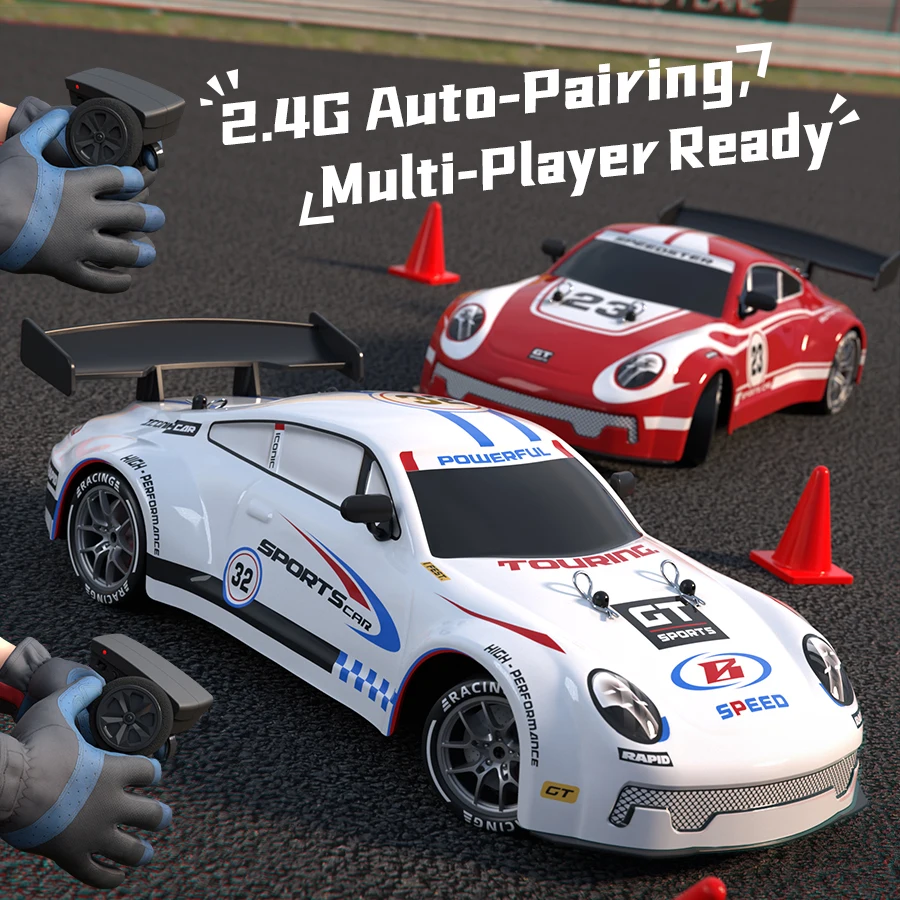 New Y1807 Remote Control Racing Car Drift car Four-Wheel Drive Gtr Children'S Toy 2.4g High-Speed Remote Control Competitive Car
New Y1807 Remote Control Racing Car Drift car Four-Wheel Drive Gtr Children'S Toy 2.4g High-Speed Remote Control Competitive Car