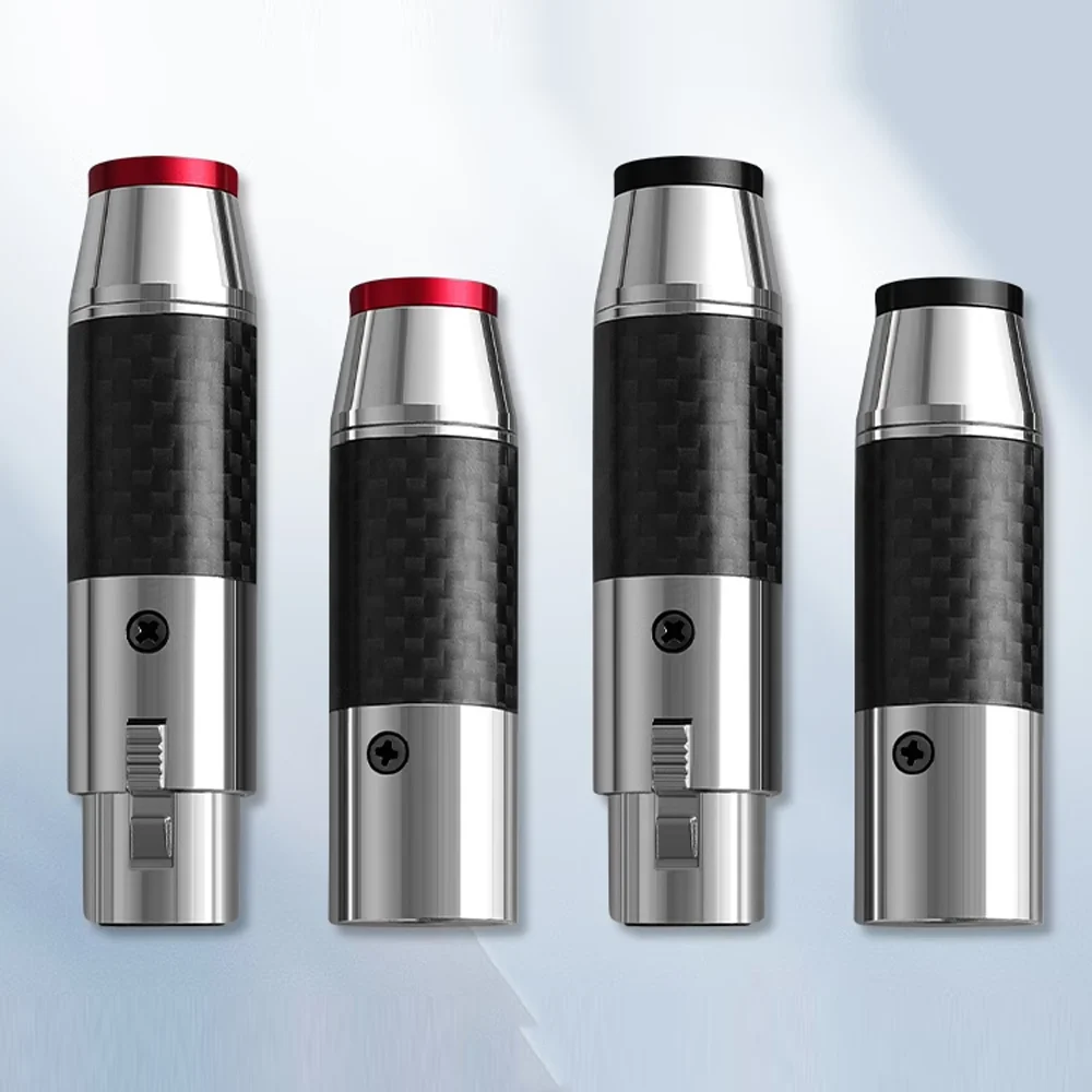 HIFI аудио черный разъем XLR из углеродного волокна серебряная пластина женский и мужской 3-контактный разъем XLR
HIFI аудио черный разъем XLR из углеродного волокна серебряная пластина женский и мужской 3-контактный разъем XLR