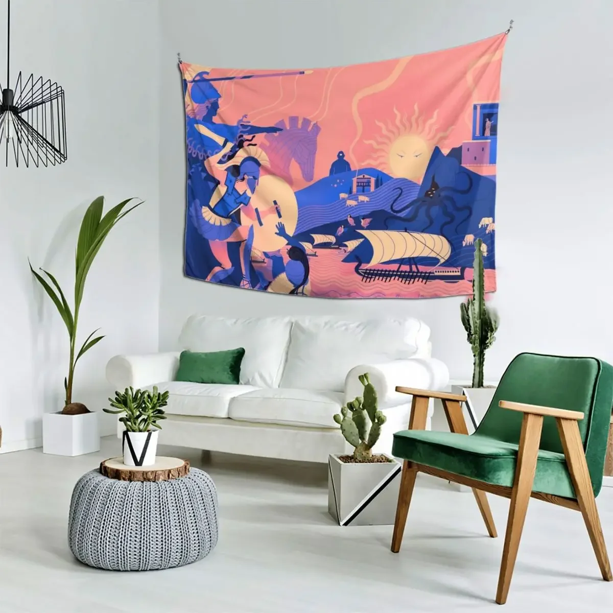 Homeric Landscape - Summer Tapestry Room Decoration Korean Style Kawaii Room Decor Decoration For Bedroom Tapestry
Homeric Landscape - Summer Tapestry Room Decoration Korean Style Kawaii Room Decor Decoration For Bedroom Tapestry
