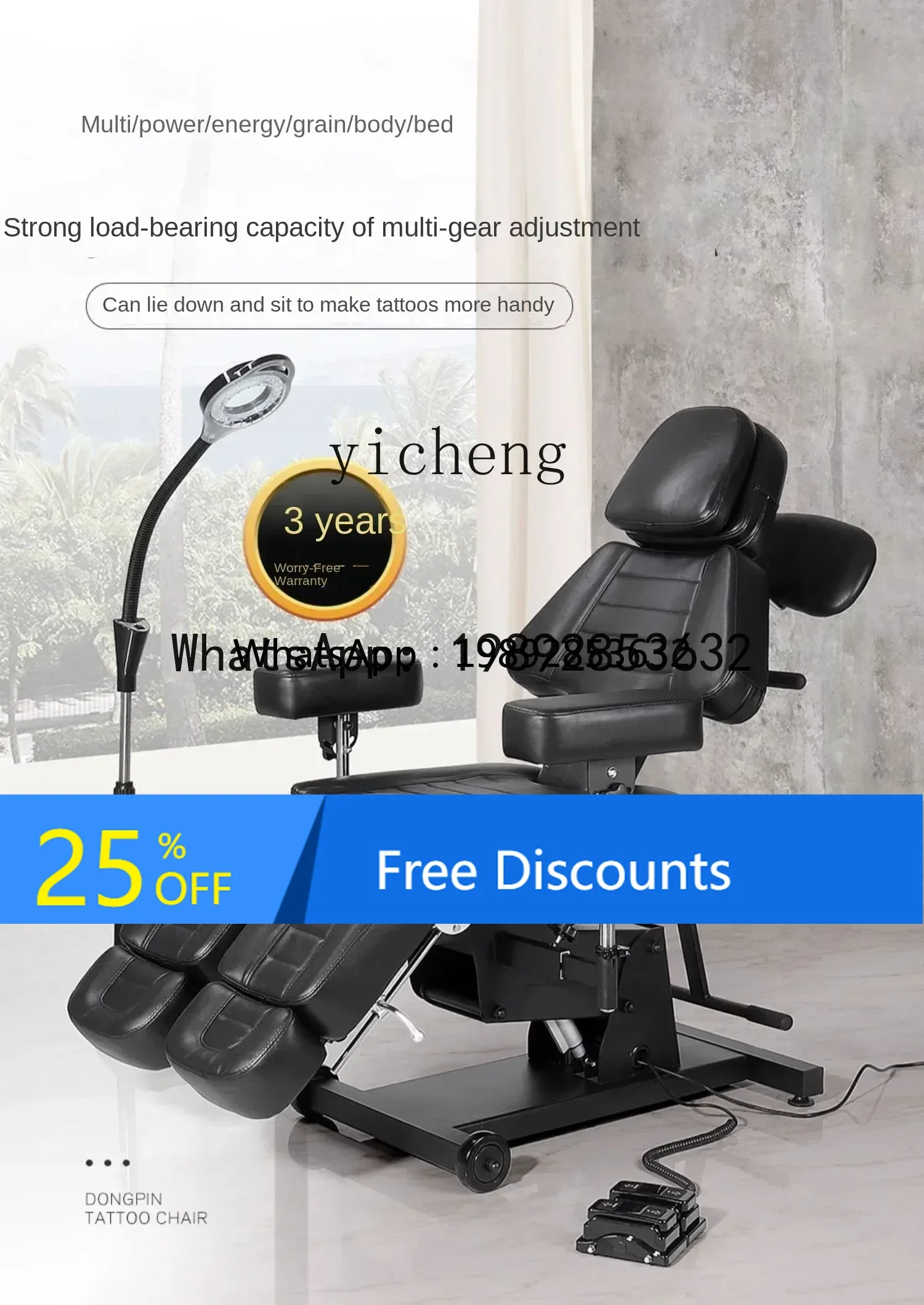 X1 Electric Tattoo Bed Multifunctional Tattoo Work Bed Tattoo Artist Chair Beauty Treatment Bed
X1 Electric Tattoo Bed Multifunctional Tattoo Work Bed Tattoo Artist Chair Beauty Treatment Bed