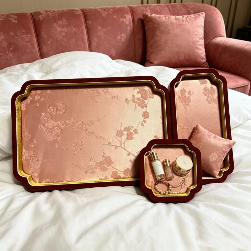 Palace Velvet Jewelry Appraisal Tray, Handmade Light Luxury Display for Jade Agate & Bracelet, Shop Organizer Stand
Palace Velvet Jewelry Appraisal Tray, Handmade Light Luxury Display for Jade Agate & Bracelet, Shop Organizer Stand