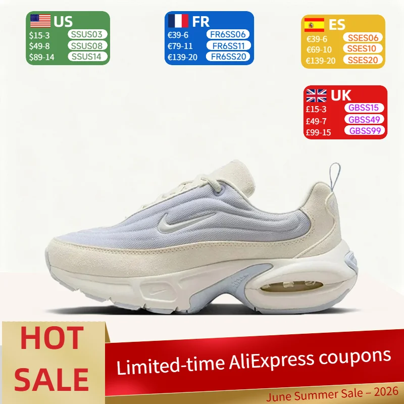Nike Air Max Portal Women's Lightweight Mesh Breathable and Durable Low-Top Casual Shoes in Gray and Beige HV4441-085
Nike Air Max Portal Women's Lightweight Mesh Breathable and Durable Low-Top Casual Shoes in Gray and Beige HV4441-085