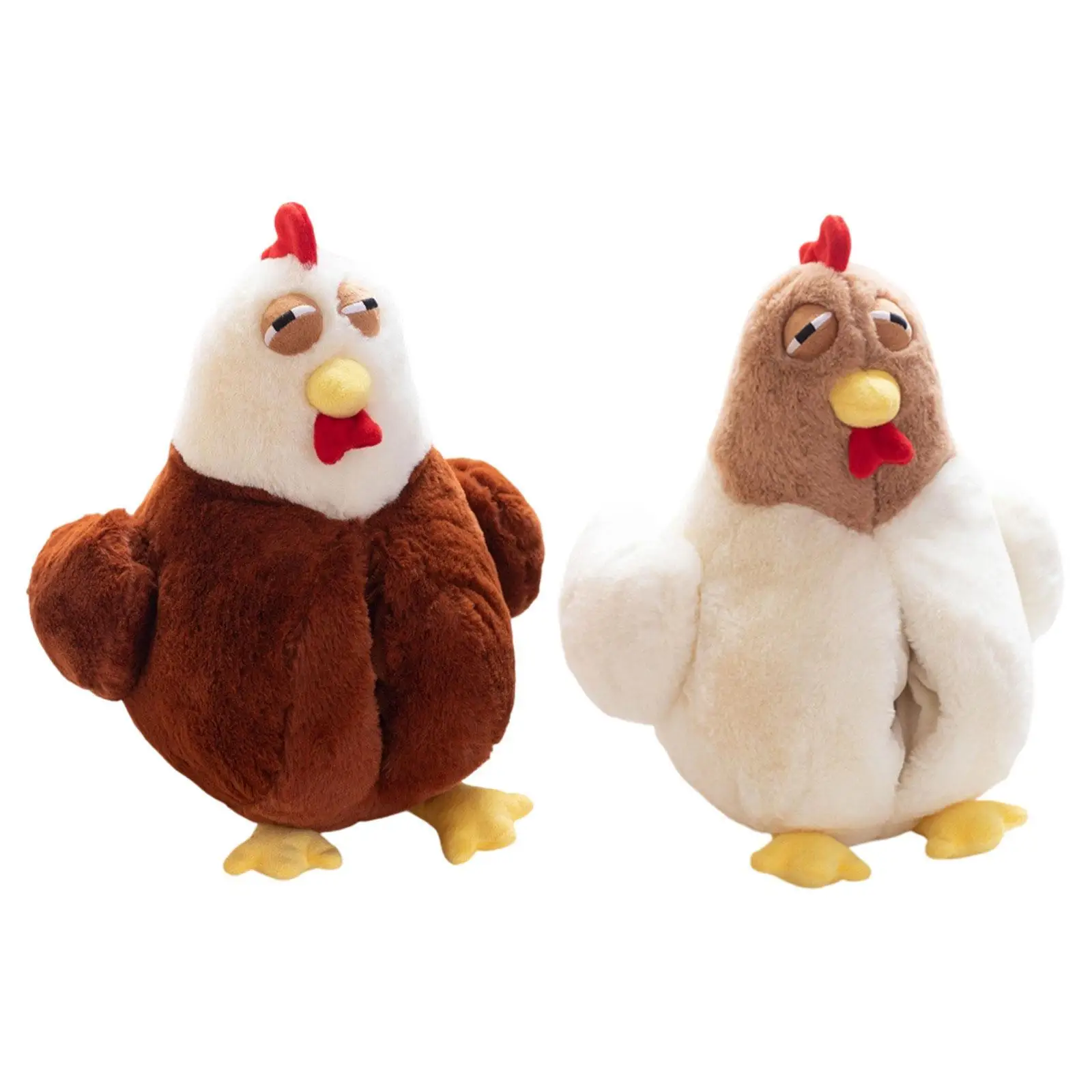 Chicken Plush Pillow Toy Ornament Soft Stuffed Animal Children Kids Birthday Gift for Festival Car Sofa Bedroom Home Decoration
Chicken Plush Pillow Toy Ornament Soft Stuffed Animal Children Kids Birthday Gift for Festival Car Sofa Bedroom Home Decoration