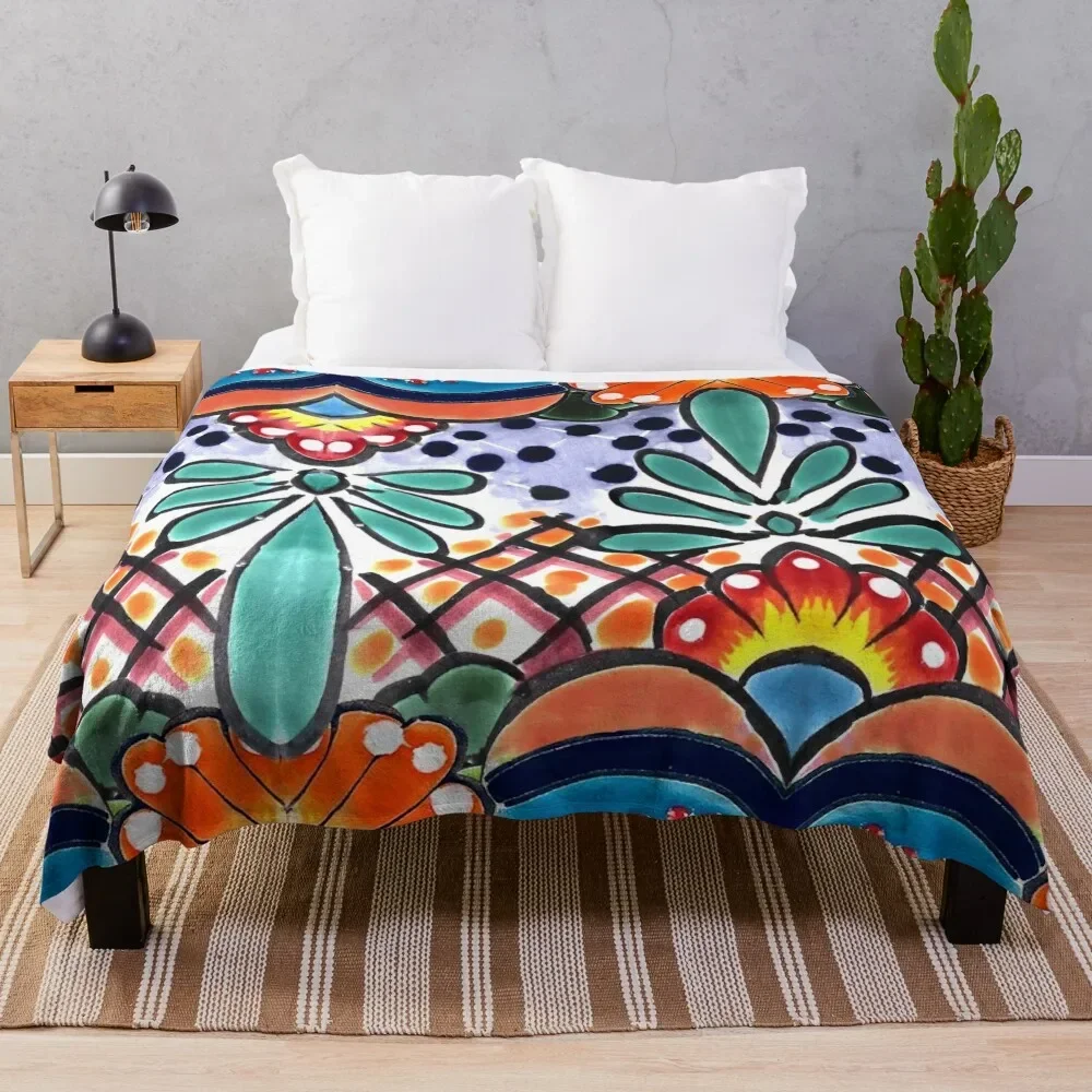 Colorful Talavera, Orange Accent, Mexican Tile Design Throw Blanket Hair Travel Decorative Beds manga Decorative Sofa Blankets
Colorful Talavera, Orange Accent, Mexican Tile Design Throw Blanket Hair Travel Decorative Beds manga Decorative Sofa Blankets