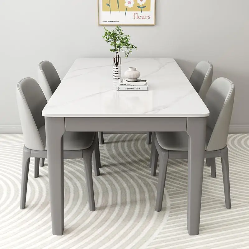 Solid Wood Simple Dining Tables Modern Nordic Luxury Vintage Dining Tables Rectangle Storage Mesas Pegables Portatil Furniture
Solid Wood Simple Dining Tables Modern Nordic Luxury Vintage Dining Tables Rectangle Storage Mesas Pegables Portatil Furniture