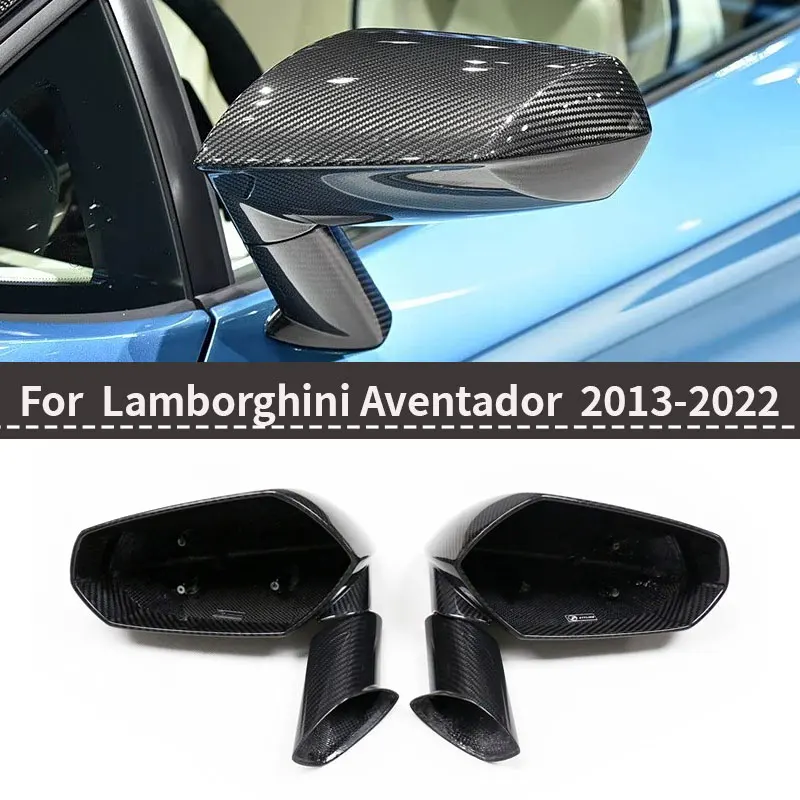 Dry Carbon fiber Mirrors for Lamborghini Aventador LP700 LP720 Exterior Mirror Cover Rearview Sider Mirrorcaps shell 2013+
Dry Carbon fiber Mirrors for Lamborghini Aventador LP700 LP720 Exterior Mirror Cover Rearview Sider Mirrorcaps shell 2013+