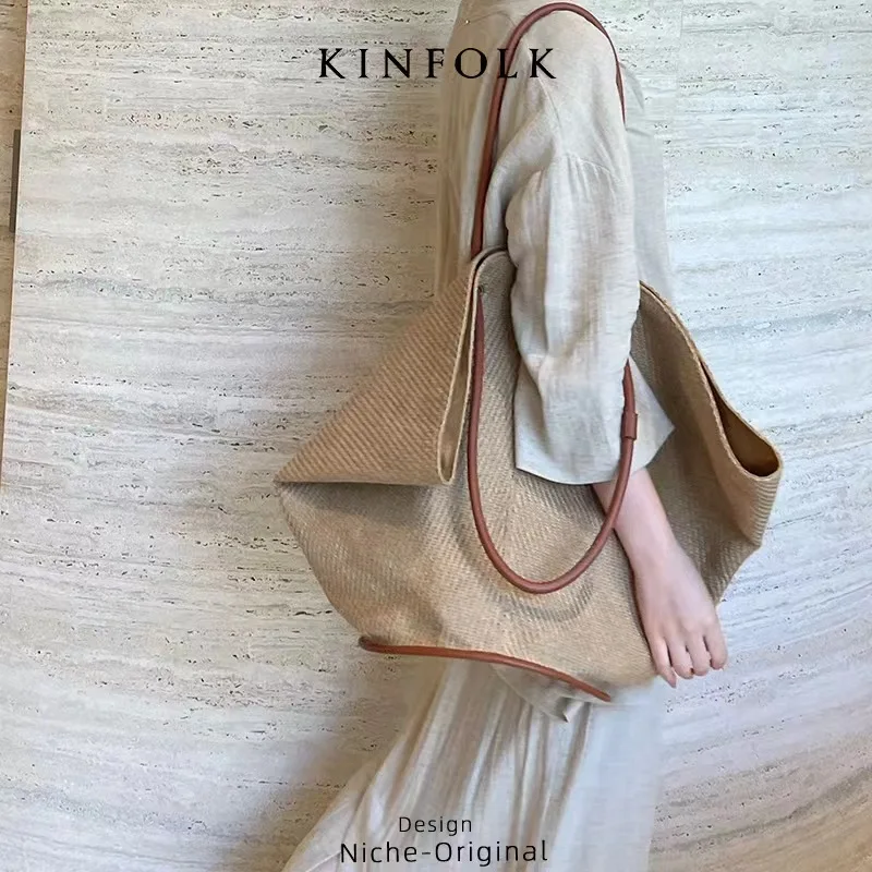 2024 New Niche Designer Luxury Retro Korean Style Tote Bag Exquisite And Versatile Beach Vacation Bag High-end Casual Armpit Bag
2024 New Niche Designer Luxury Retro Korean Style Tote Bag Exquisite And Versatile Beach Vacation Bag High-end Casual Armpit Bag