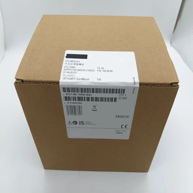 6ES7288-1SR40-0AA1 Аутентичный адаптер серводвигателя модуля ПЛК
6ES7288-1SR40-0AA1 Аутентичный адаптер серводвигателя модуля ПЛК